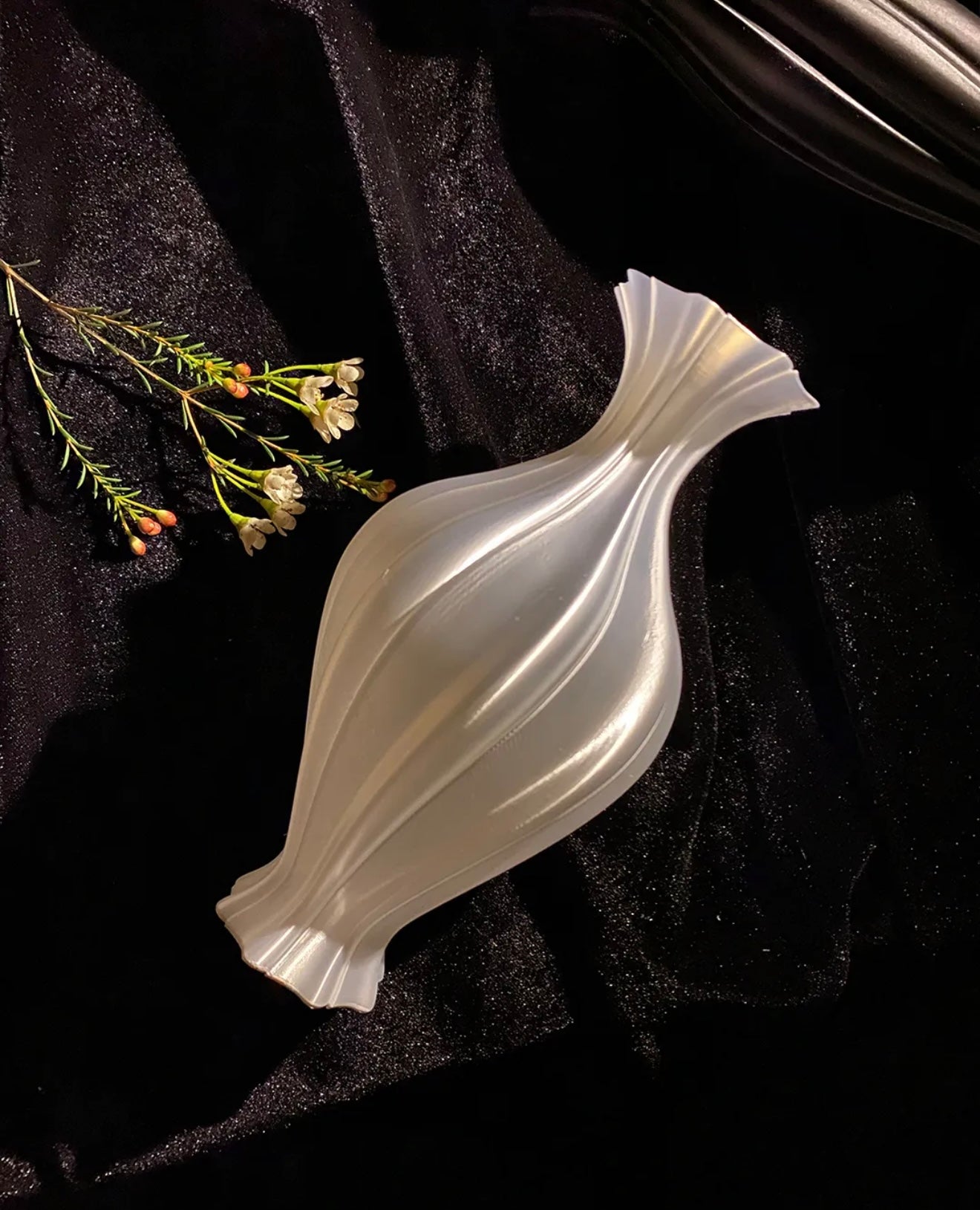 Ruffled Vase