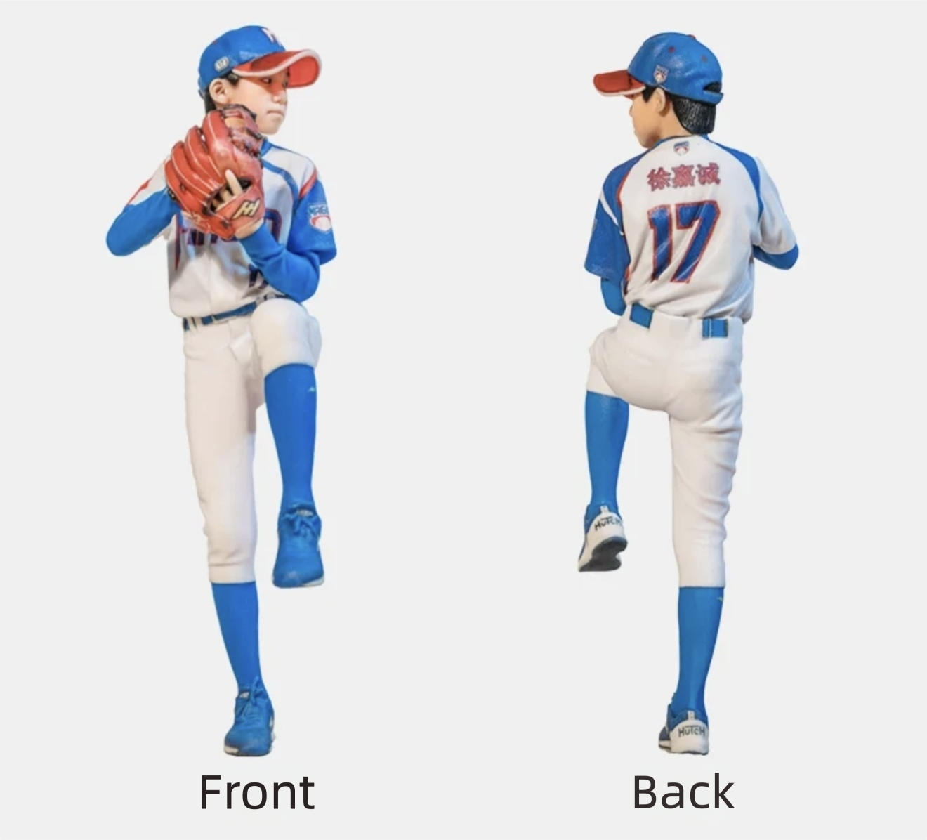 High-Definition Athletic Figures