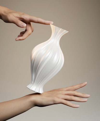 Ruffled Vase